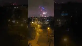 AMAZING FIREWORKS DISPLAY! New Year's Eve (Sylwester) 2024, Gdańsk, Poland