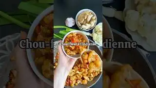 Chou-fleur &agrave; l&rsquo;indienne 100% v&eacute;g&eacute;tal! #recette #recettevegetale #recettefacile