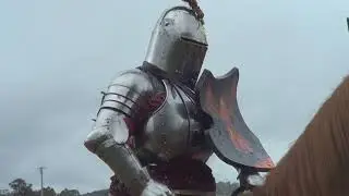 Jousting at the Tasmanian Medieval Festival