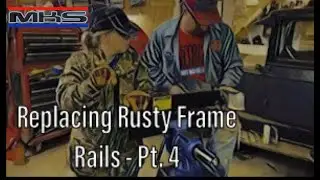 Episode 23 - 70 Challenger - Rust to Revival - RUSTY rear frame rail - BUILDING the front section