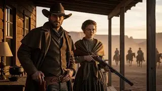Claim Jumpers Said They'd Kill Her At Dawn, Cowboy Was Standing On Her Porch When Sun Rose