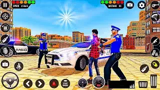 Police Officer Simulator 2023 - City Police Car Driving Game | Android Gameplay
