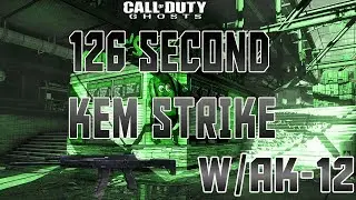 Insanely Quick KEM - 2:06 on Strikezone || Easy K.E.M. Strike Tips/Tricks (CoD: Ghosts)