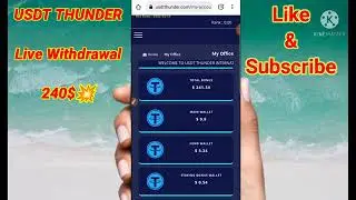 #USDTTHUNDER 240$ Live Withdrawal Proof 🔥!! मैने Wazirx से 9458₹ Live बैंक Withdraw लगाया!! 💥
