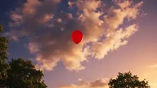 A Red Balloon&rsquo;s Final Drift | Tiny Emotional Story in 8 Seconds (Free to Use)