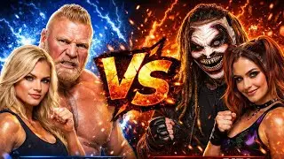 WWE 2K25 Brock Lesnar Team Vs Bray Wyatt Team Match 