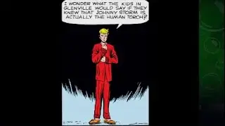 1st Time Human Torch Goes Solo
