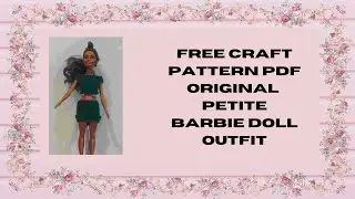 Free Craft Pattern PDF Original Knit Petite Barbie Set