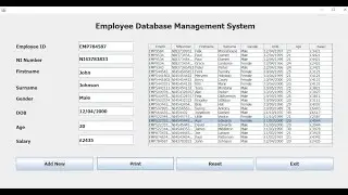 How to Create an Employee Database Management System in Java Eclipse – Part 2 of 2