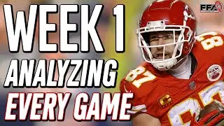 Week 1 Rankings | All Positions & All Games! | 2023 Fantasy Football Advice