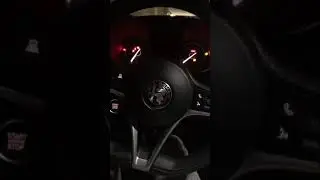 Alfa Romeo Giulia Ti sport start engine