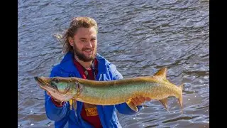 Shore Fishing in November for Cold Wisconsin River Muskies!!!!