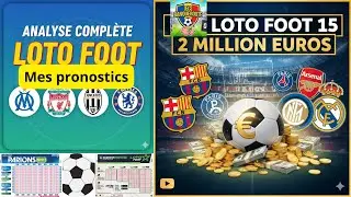 🏆2 000 000 € au Lotofoot 15 ! Analyses et prono complet sur les 15 matchs de ligue des champions🔥