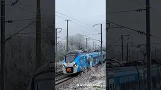 Regiolis AURA sous le givre #intercit&eacute;s #locomotive #railway #sncf #auvergne #lyon #bb26000