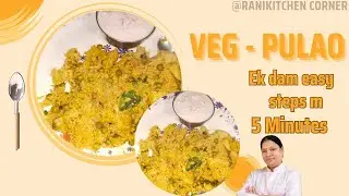 1️⃣ Easy & Popular 👉 Veg Pulao Recipe | Simple & Aromatic Vegetable Pulao at Home2️⃣ SEO Friendly 👉 