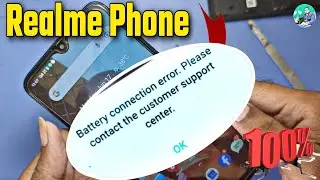 Realme U1 battery connection error solution | realme charging error solution |  battery