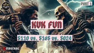 KVK FUN | ЧАСТЬ 1 | 5110 против 5165 против 5024 | Король Авалона