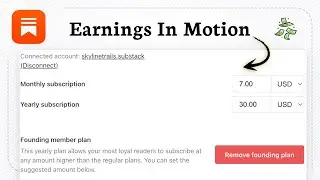 Как установить цены на подписку в Substack