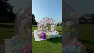 Transform any event with our Inflatable Bubble House!   for parties, camping, or unique getaways.