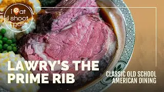 Lawry's The Prime Rib  - classic American restaurant in Singapore