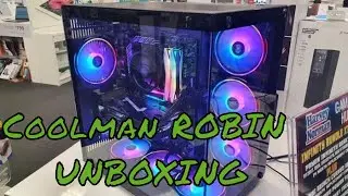 Coolman ROBIN 02 PC Casing Unboxing