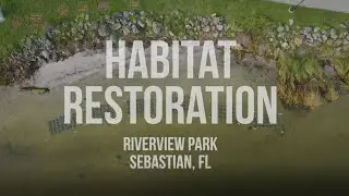 Habitat Restoration Project at Riverview Park in Sebastian, FL