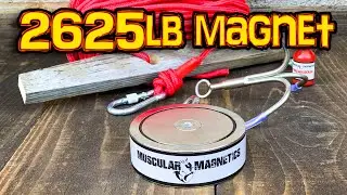 Best second Magnet? First pulls with Muscular Magnetics 2625lb magnet fishing magnet - it's a beast!