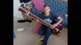 Sitar into Space Glitch Delay by Psychiceyeclix #sitar #drone #glitch #soundart #experimentalmusic