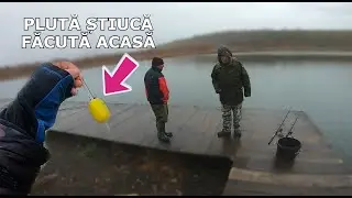 Pescuit 2022 - O STIUCA si PLUTA Pescuit La Stiuca FĂCUTĂ ACASĂ + Socializare Pe o VREME GROAZNICA