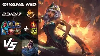 MID Qiyana vs Yasuo - NA Challenger Patch 25.S1.4