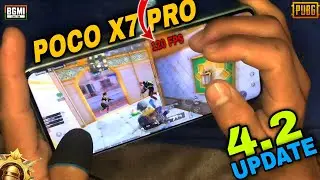 SMOOTH + 120 FPS &hearts;️ TEST IN POCO X7 PRO AFTER NEW UPDATE PUBG MOBILE 🤩
