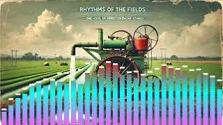 Continuous Irrigation Engine Sound | Farming Machinery & Water Flow Ambience