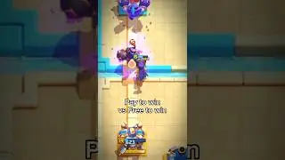 Pay to win VS Free to win ☠️ #clashroyale