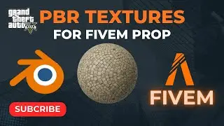 How to Add PBR Textures to Props in Blender for FiveM | Full Tutorial (2025) #fivem
