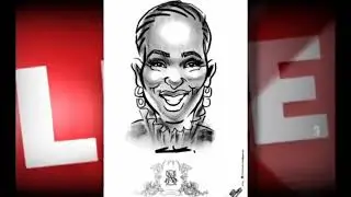 Incredible Live Wedding Caricature Entertainment Reel 7