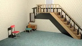 Autodesk Maya 2014 Tutorial Room Scene Modeling Texturing Part1