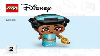 Инструкция LEGO - Disney - 43303 - Мини-версия Жасмин и Рапунцель (Книга 2)