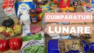 Cumpărături lunare: alimente, vestimentare, îngrijire, cu 1.300 lei 🛒🥩🧈🍞| ALIELA
