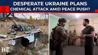 Desperate Ukraine Plans Illegal Chemical Attack Amid Trump's Pressure To Sign Pro-Russia Peace Deal?