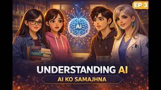 Understanding AI 🤖| AI Ko Samajhna | How AI Learns from Data | AI Universe Ep 3  #artifacts #ai#tech