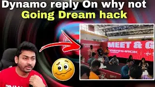 Dynamo reply on why not Going Dream hack 😳 || hydra fc ❤️🐉 #hydra #dynamogaming