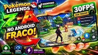 RODANDO EM QUALQUER ANDROID! POK&Eacute;MON LEGENDS Z-A SUPER OTIMIZADO
