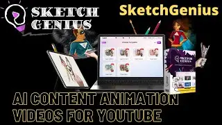 Sketch Genius Review - The Ultimate Ai 3D Sketch Animation Video App (2022)