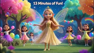 Best Magical Songs for Kids 👧🧚 | Dance, Fun, and Candy Party | 13 Minutes Non-Stop Entertainment