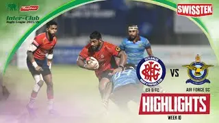 Highlights | CR & FC&nbsp;vs Air Force SC&nbsp;|&nbsp;Week 10 | Maliban Inter-Club Rugby League 2025/26
