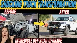 Toyota Hilux Basic to GR Off-Road Upgrade 🇦🇪 | Full Transformation