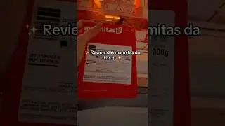 REVIEW DAS MARMITAS DA LIVUP #unboxing #review #livup #marmitasfit