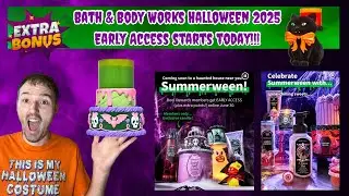 🎃 Bath & Body Works Halloween 2025 EARLY ACCESS | Frankenstein’s Bakery Collection First Look! 🧟‍♂️