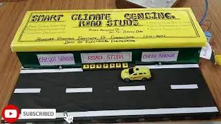Smart Climate Sensing Road Studs