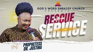 GOD THAT ANSWERETH BY FIRE // WEDNESDAY RESCUE SERVICE // PROPHETESS DR. JUSTINA OJOGWU